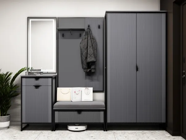 Тумба 1 дв и 1 ящ "Нора" прихожая