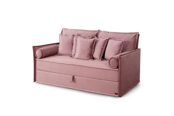 Диван-кровать "Гудвин" СТАНДАРТ Вариант 4 с квадратными подушками