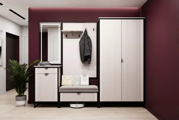 Вешалка "Нора" прихожая Персидский жемчуг